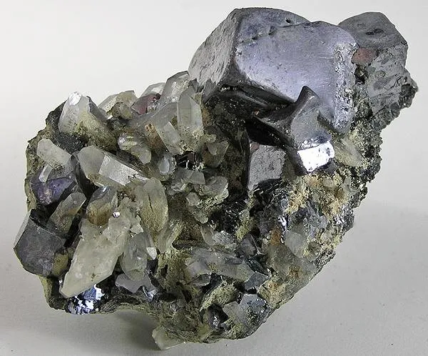 Galena, Quartz image