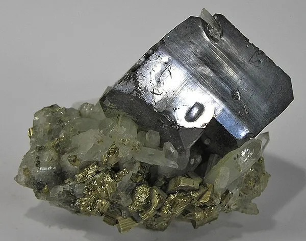Galena, Quartz image