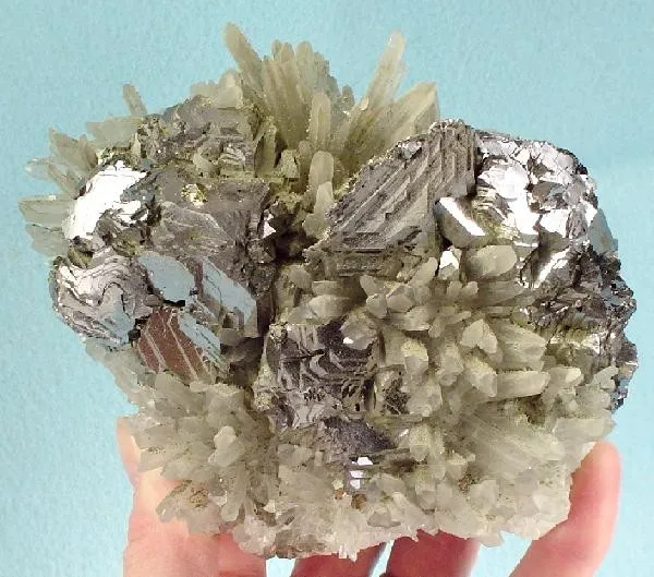 Galena, Quartz image