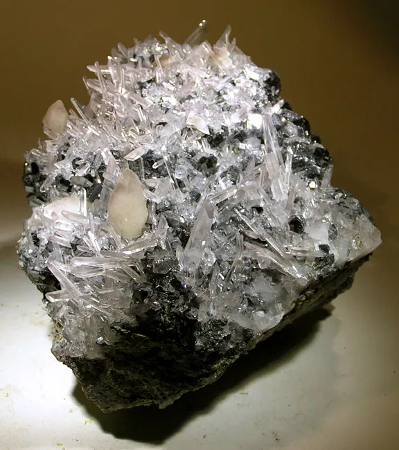 Galena, Quartz, Calcite image