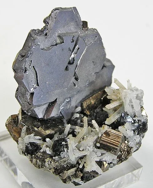 Galena, Quartz, Pyrite, Sphalerite - image 1