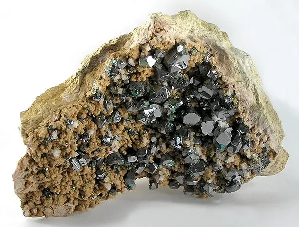 Galena, Rhodochrosite image
