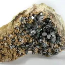 Galena, Rhodochrosite - image 1