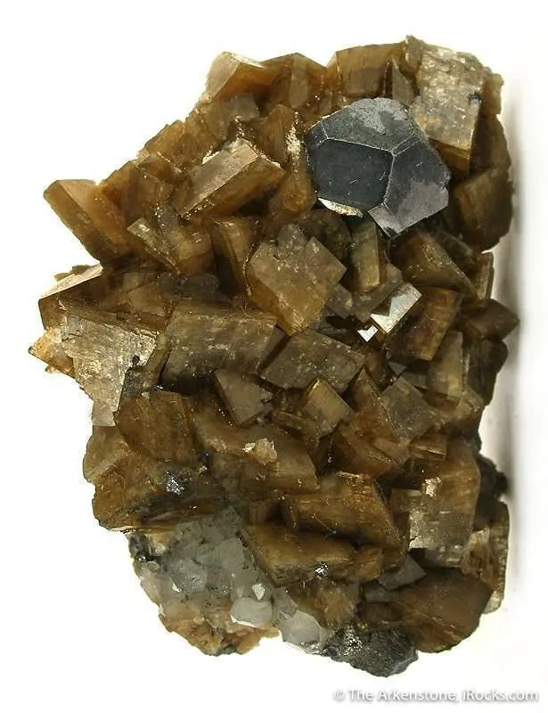 Galena, Siderite, Quartz image