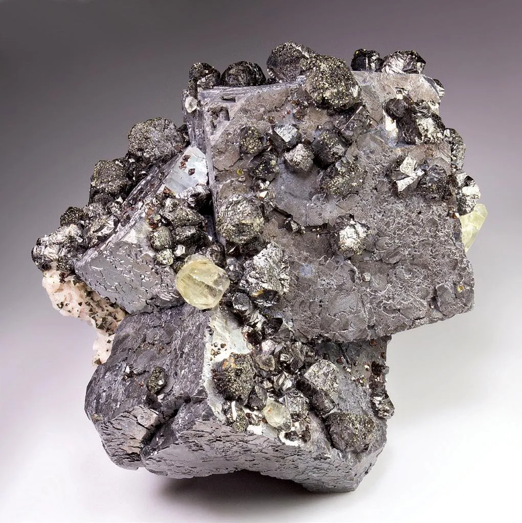 Galena, Sphalerite, Calcite image