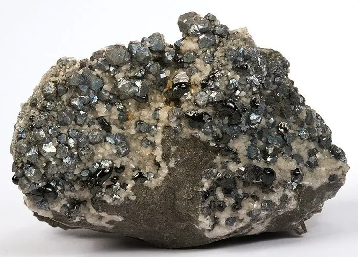 Galena, Sphalerite, Calcite image