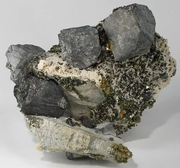 Galena, Sphalerite, Chalcopyrite, Dolomite - image 1