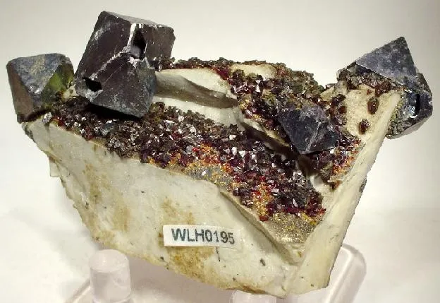 Galena, Sphalerite, Quartz (Var: Chert) image