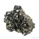Galena, Sphalerite With Hydrocarbon Coating - image 2