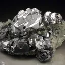 GALENA - SPINEL LAW TWIN, QUARTZ from Bulgaria, Smolyan Province, Krushev dol Mine - image 1