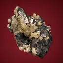 Galena (Spinel law twin) with Dolomite - image 5