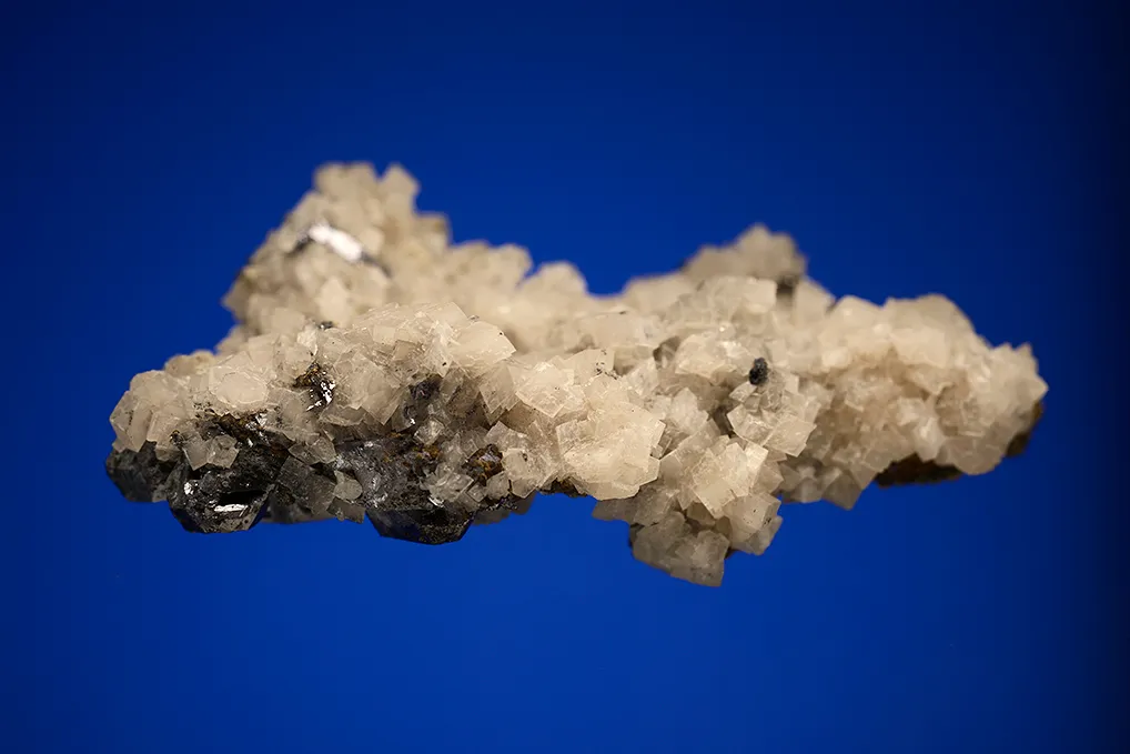 Galena (Spinel law twin) with Dolomite - image 5