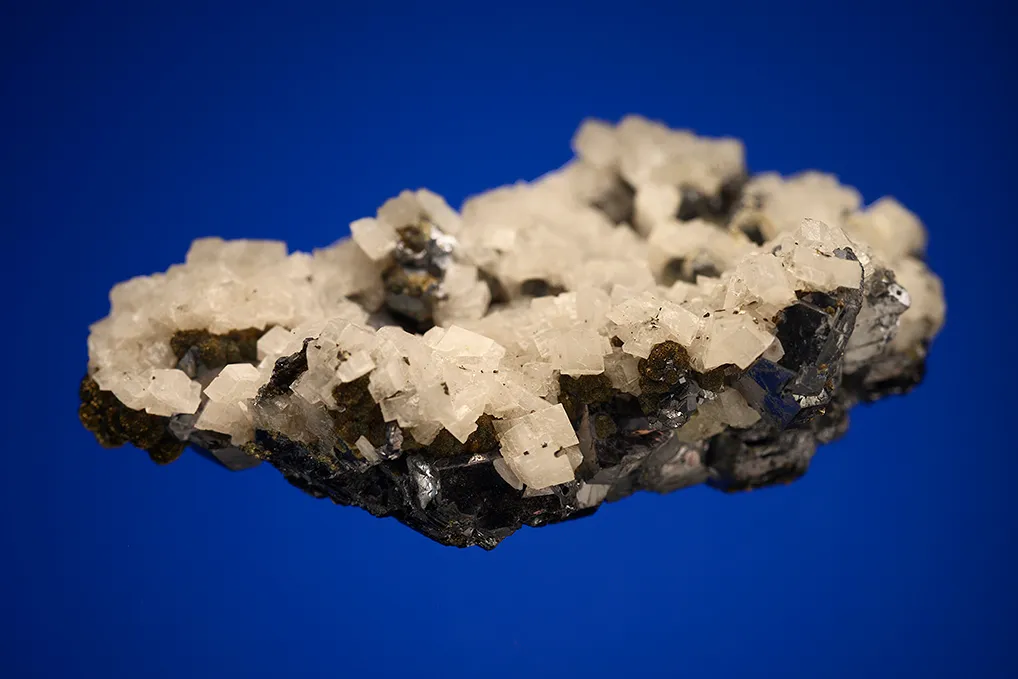 Galena (Spinel law twin) with Dolomite - image 4
