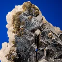 Galena (Spinel law twin) with Dolomite - image 2
