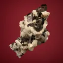 Galena (Spinel law twin) with Dolomite - image 4