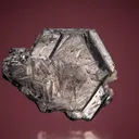 Galena (Spinel law twin) with Dolomite - image 1