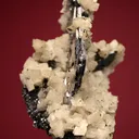Galena (Spinel law twin) with Dolomite - image 4