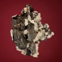 Galena (Spinel law twin) with Dolomite - image 5