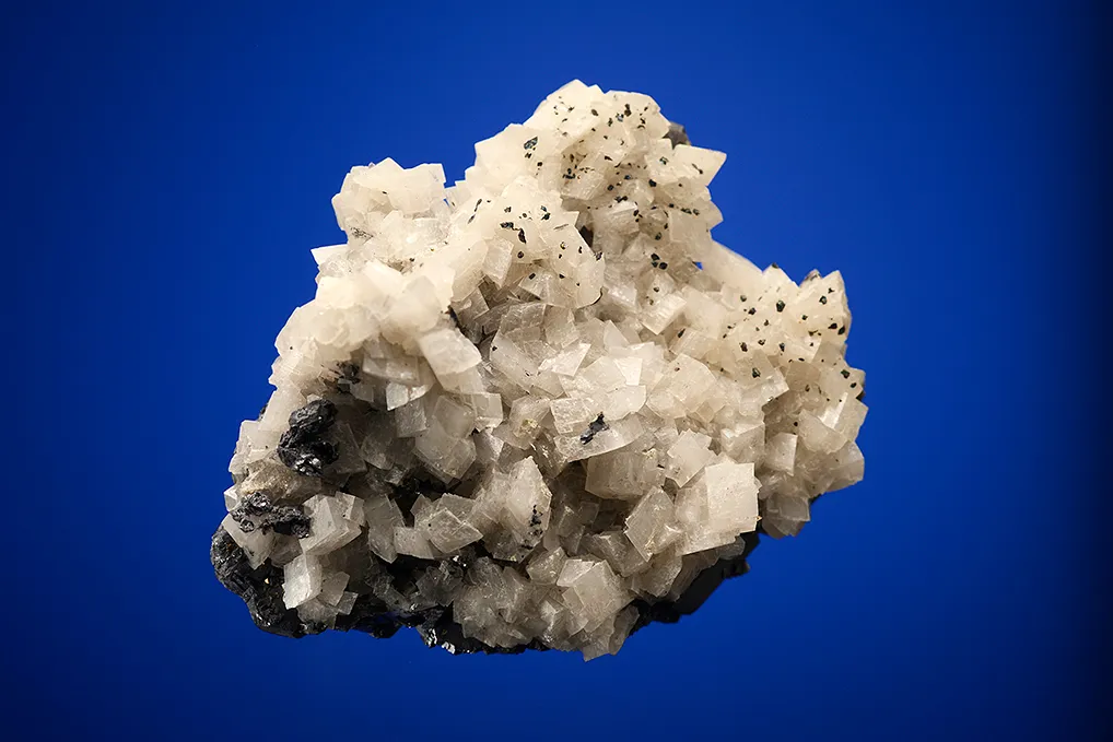 Galena (Spinel law twin) with Dolomite - image 2