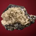 Galena (Spinel law twin) with Dolomite - image 2