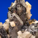 Galena (Spinel law twin) with Dolomite - image 2