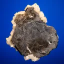 Galena (Spinel law twin) with Dolomite - image 1
