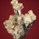 Galena (Spinel law twin) with Dolomite - image 5