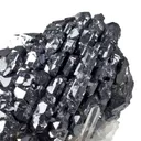 Galena (Spinel Twinned) on Quartz - image 2