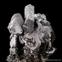 Galena (Spinel twinned) with Sphalerite - image 3