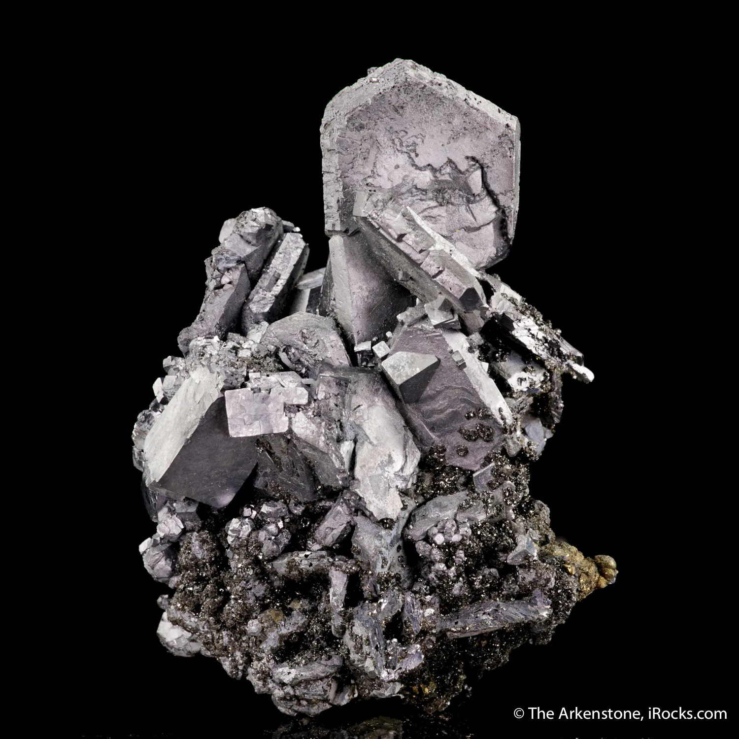 Galena (Spinel twinned) with Sphalerite - image 1