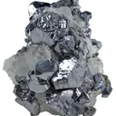 Galena (Spinel Twins) & Fluorite - image 1