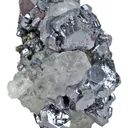Galena (Spinel Twins) & Fluorite - image 3