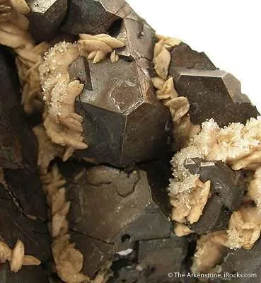 Galena (Twinned) With Quartz and Siderite - image 6