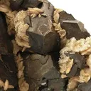 Galena (Twinned) With Quartz and Siderite - image 6