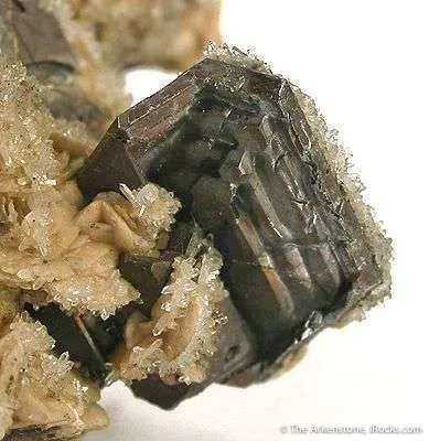Galena (Twinned) With Quartz and Siderite - image 2