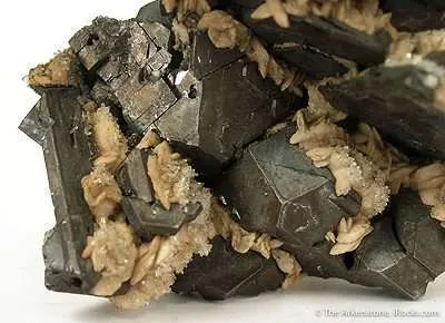 Galena (Twinned) With Quartz and Siderite - image 5