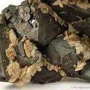 Galena (Twinned) With Quartz and Siderite - image 5