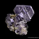 Galena (twinned) with Sphalerite and Quartz - image 5