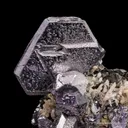 Galena (twinned) with Sphalerite and Quartz - image 6