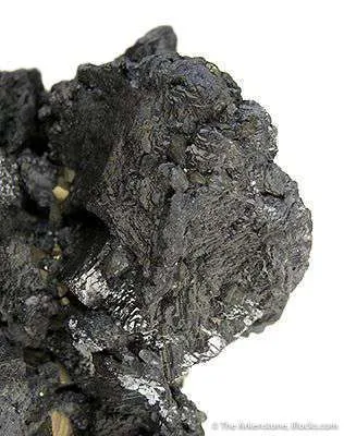 Galena (Unusual Habit) on Pyrite - image 2