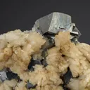 Galena with Arsenopyrite and Calcite - image 1