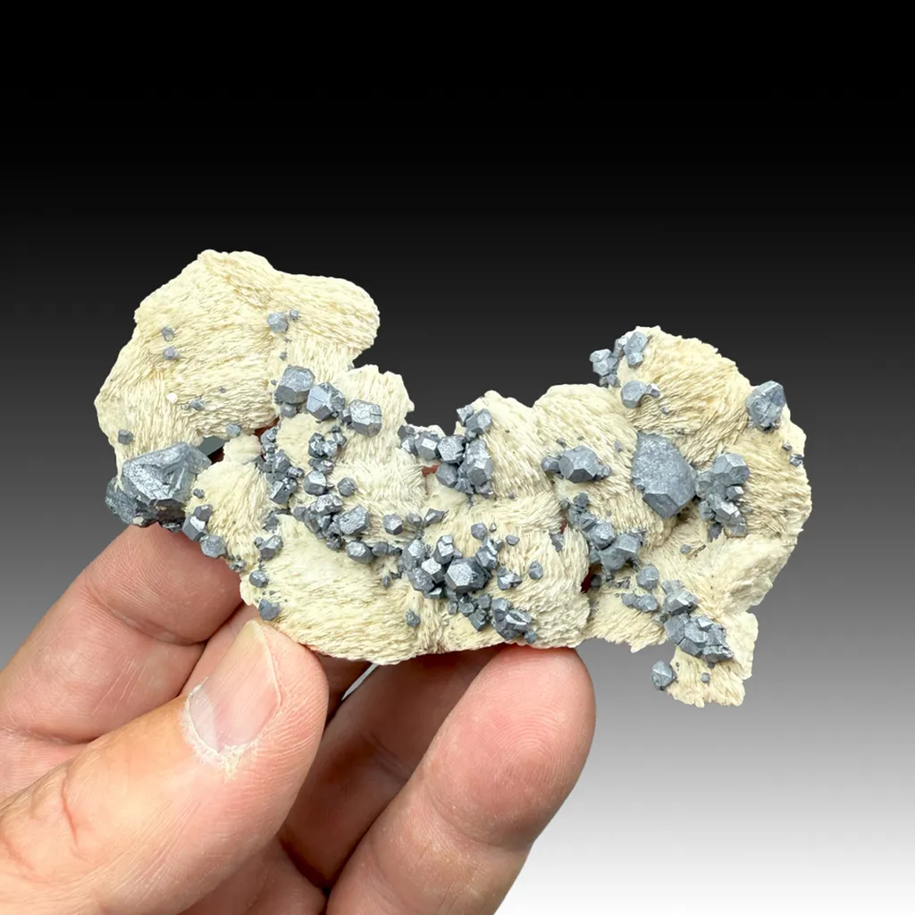 Galena with Barite image