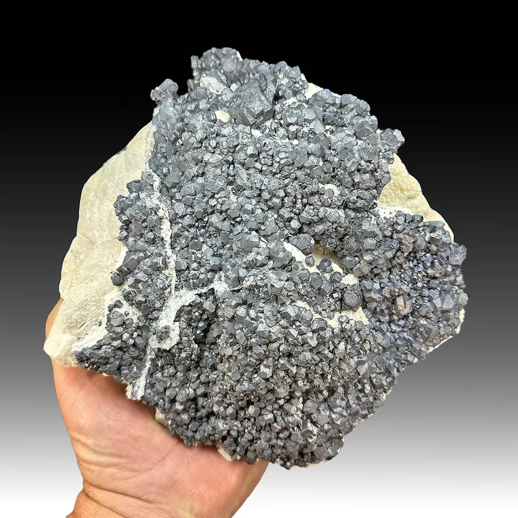 Galena with Barite image