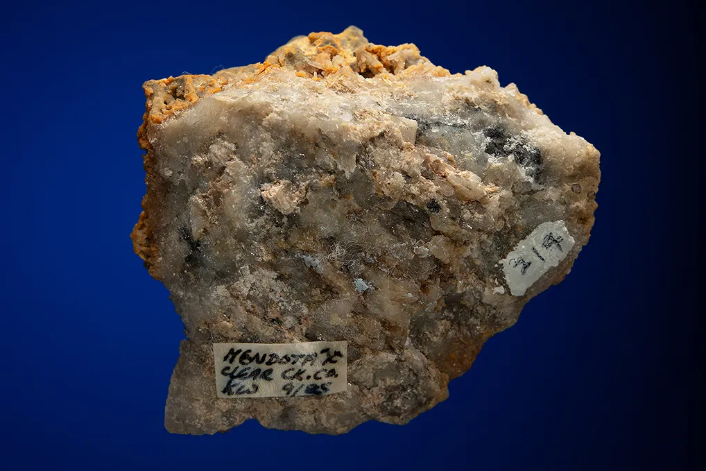 Galena with Barite and Quartz after Dolomite on Quartz - image 3