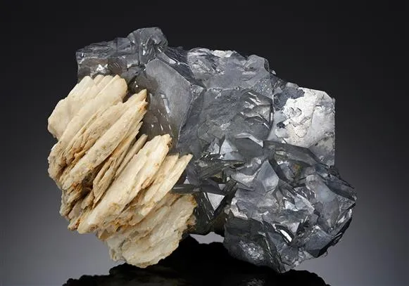 Galena with Baryte - image 1