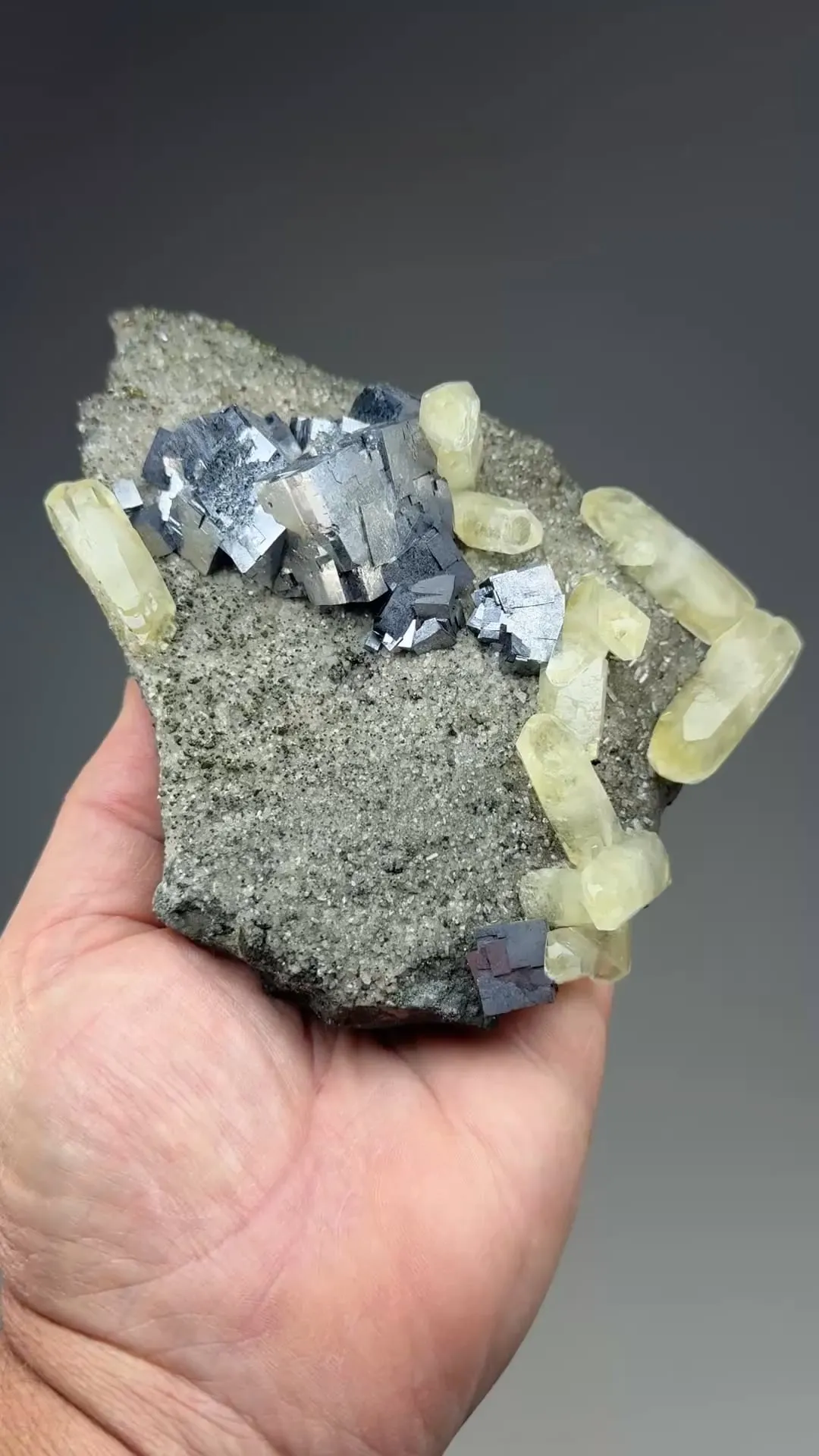 Galena with Calcite - image 2