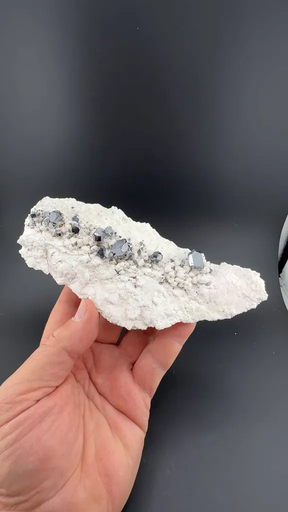 Galena with Calcite image