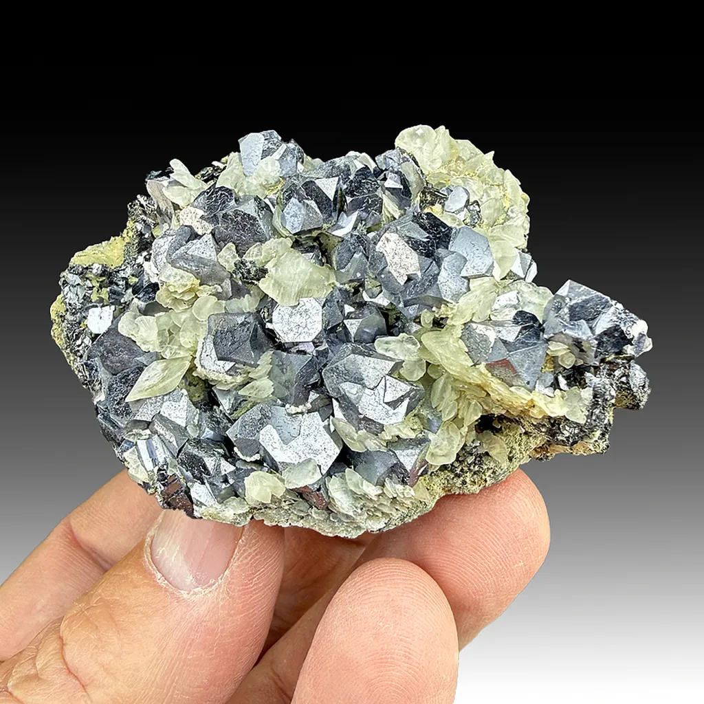 Galena with Calcite image