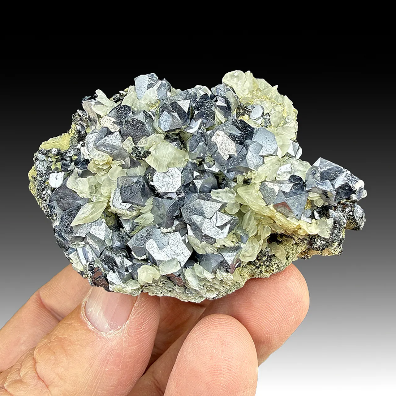 Galena with Calcite - image 1