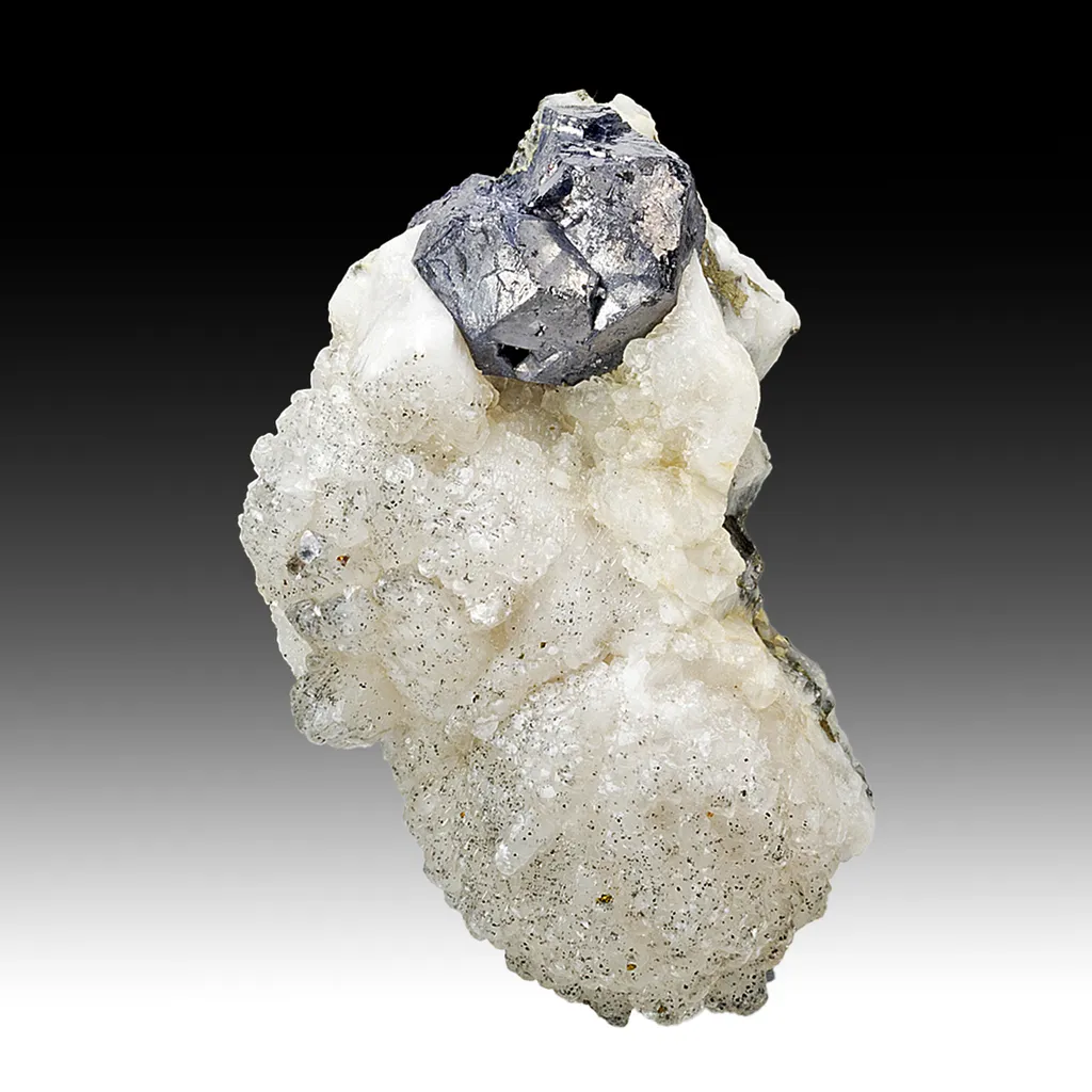 Galena with Calcite image